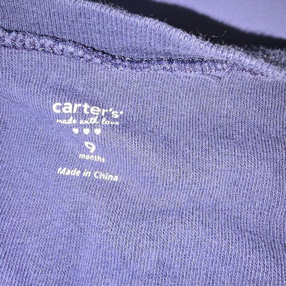 Carter's 1 Piece Infant Body Suit  All Stars Size 9 Month's (See Description) C7 - Picture 7 of 8